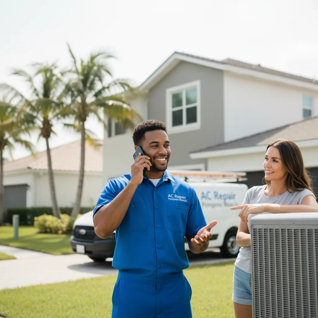 AC Repair Pompano Beach customer support in South Boardman